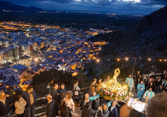 Bajada de la Virgen del Castillo, Cullera